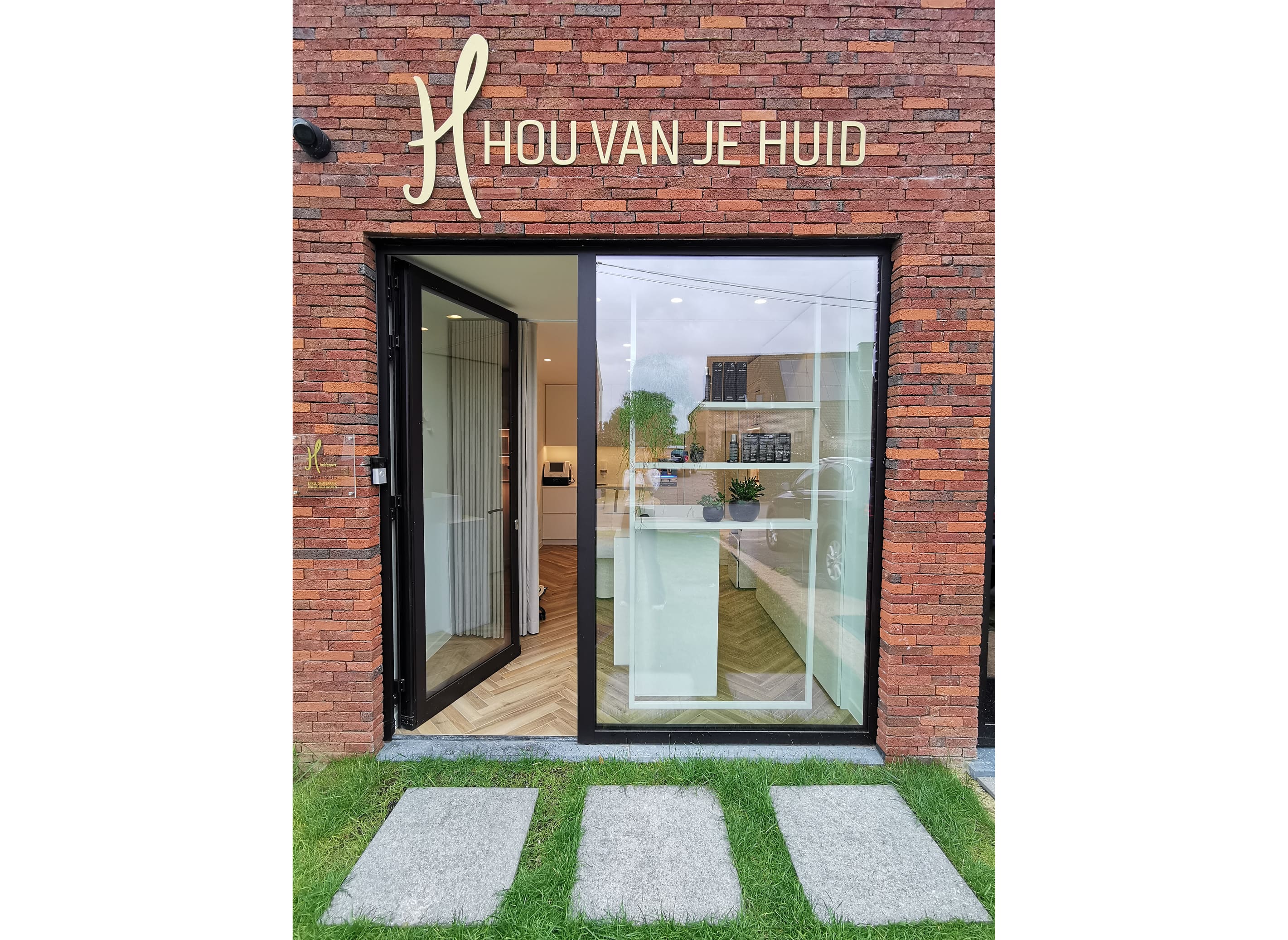 Hou van je Huid - inrichting schoonheidssalon PAC interiors